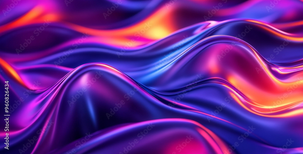 Abstract fluid colorful background with liquid metal shapes, 3D rendered illustration Abstract fluid colorful background with liquid metal shapes, 3D rendered illustration