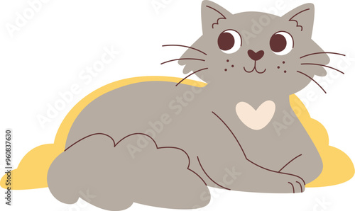 Cat With Blanket