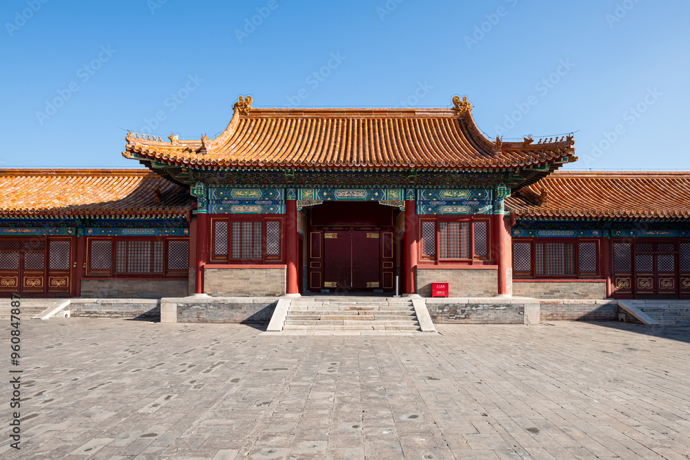China Beijing Palace Museum Ancient Architecture Landscape China Beijing Palace Museum Ancient Architecture Landscape