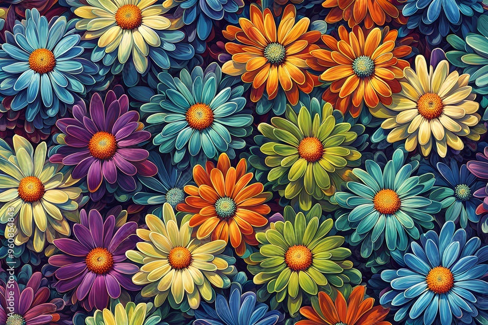 pattern with flowers pattern with flowers