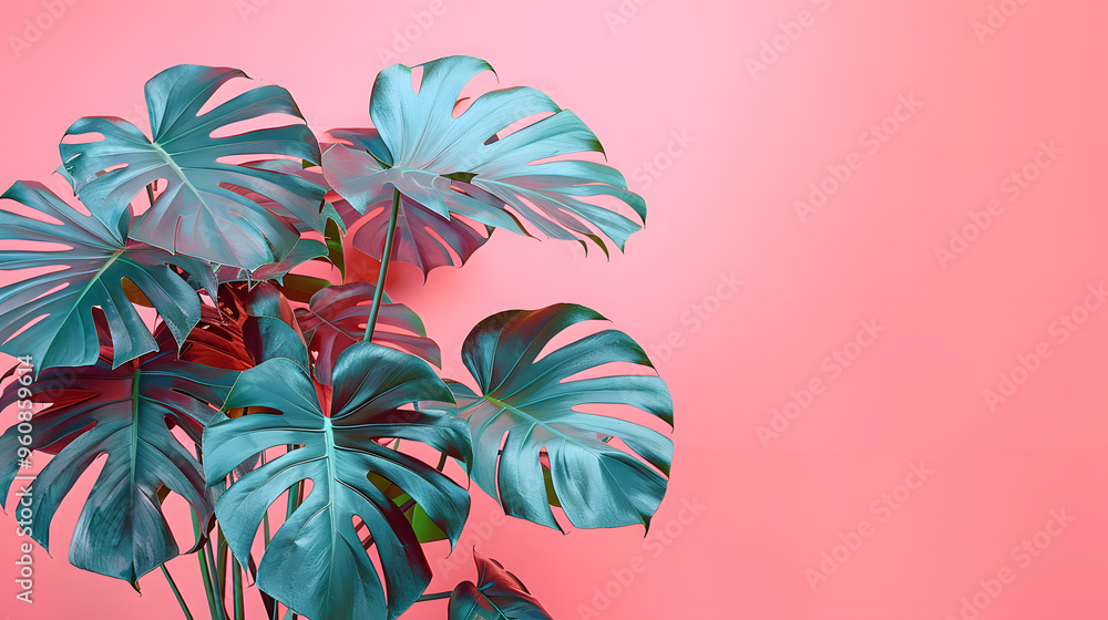 Flat lay, deep nature concept, tropical leaf. Flat lay, deep nature concept, tropical leaf.