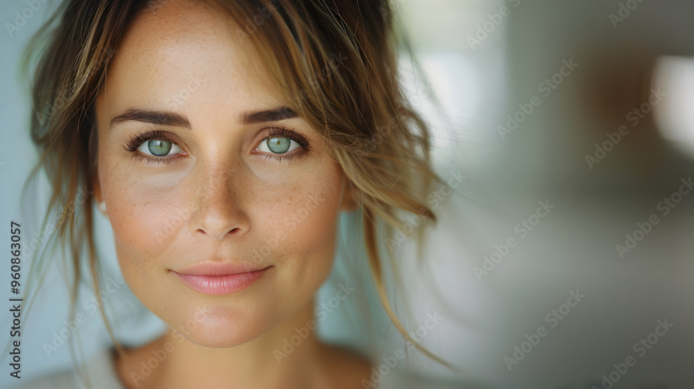 Happy Attractive Confident European Woman Middl Happy Attractive Confident European Woman Middl