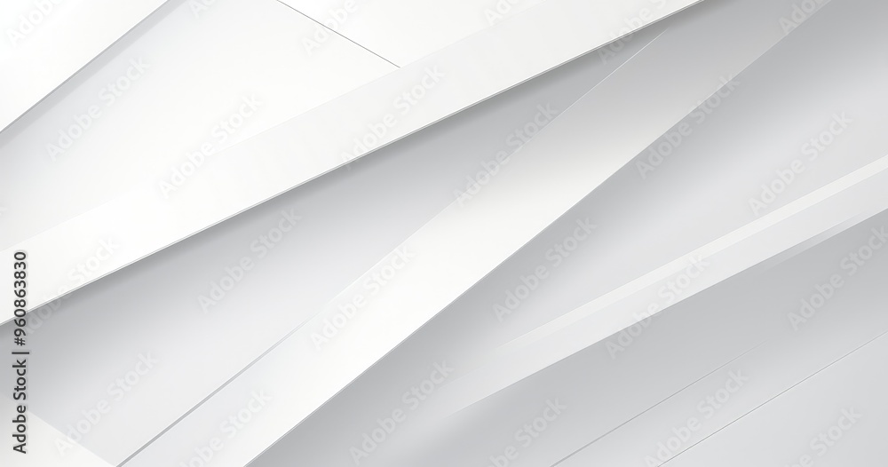 A modern abstract design featuring layered white geometric shapes, creating a sense of depth and texture. A modern abstract design featuring layered white geometric shapes, creating a sense of depth and texture.