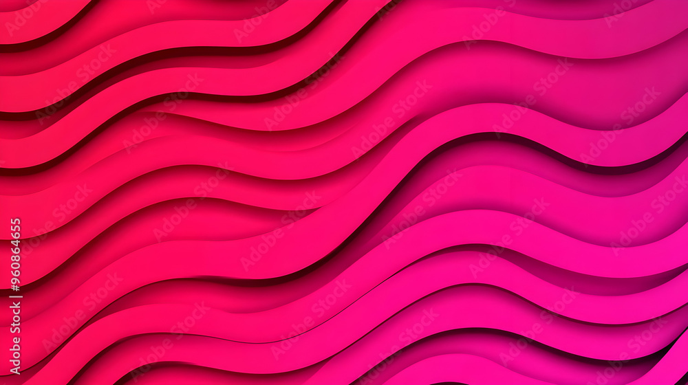 Abstract Pink Wavy Background D Design Gradient Curved Lines Abstract Pink Wavy Background D Design Gradient Curved Lines