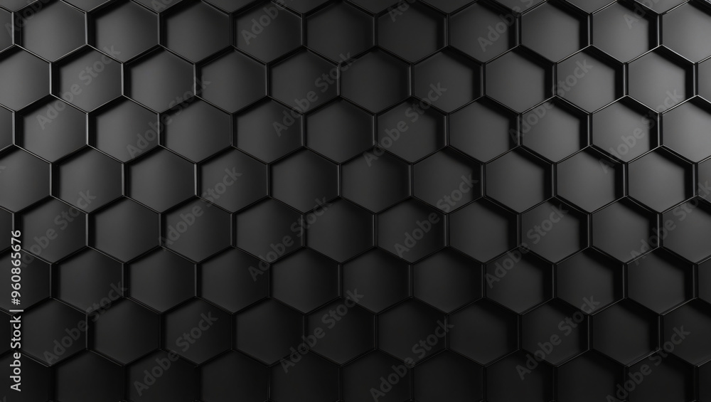 Dark hexagon wallpaper or background Dark hexagon wallpaper or background