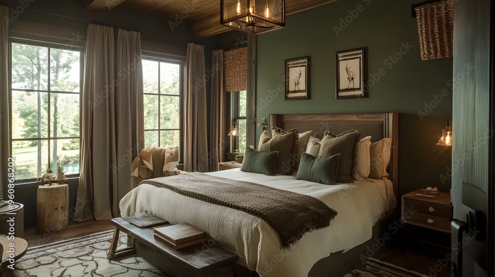 Soothing Earthy Toned Bedroom with Warm Natural Aesthetic and Calming Serene Ambiance Perfect for Relaxation and Unwinding Soothing Earthy Toned Bedroom with Warm Natural Aesthetic and Calming Serene Ambiance Perfect for Relaxation and Unwinding