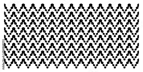 black and white seamless pattern