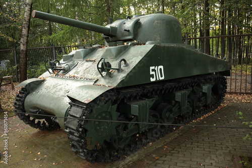 American Medium Tank participated in the 2nd world war. US production.