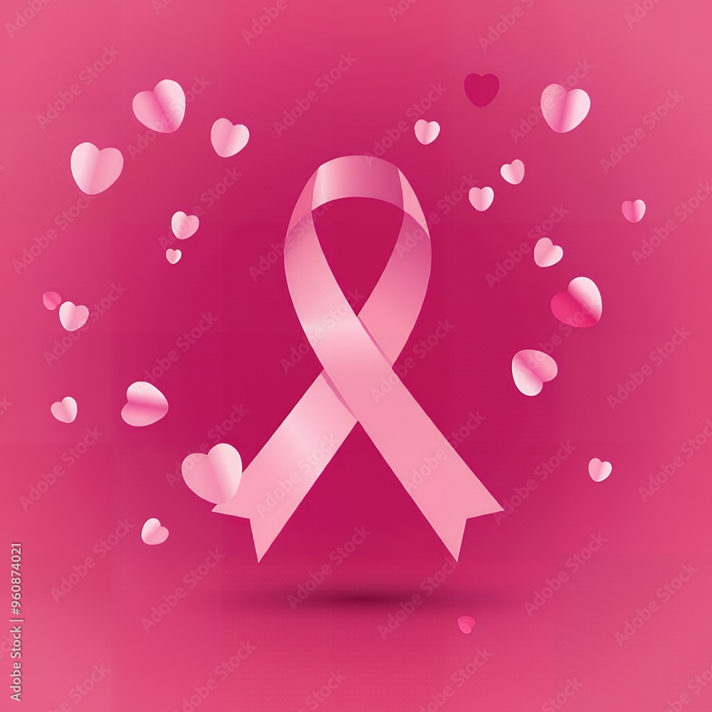 Breast cancer awareness background Breast cancer awareness background