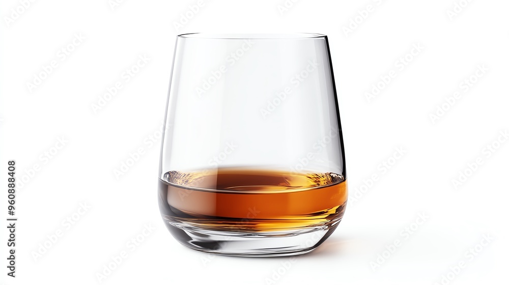 A clear glass filled with amber whiskey, showcasing its rich color and inviting appearance, perfect for beverage-related themes. A clear glass filled with amber whiskey, showcasing its rich color and inviting appearance, perfect for beverage-related themes.