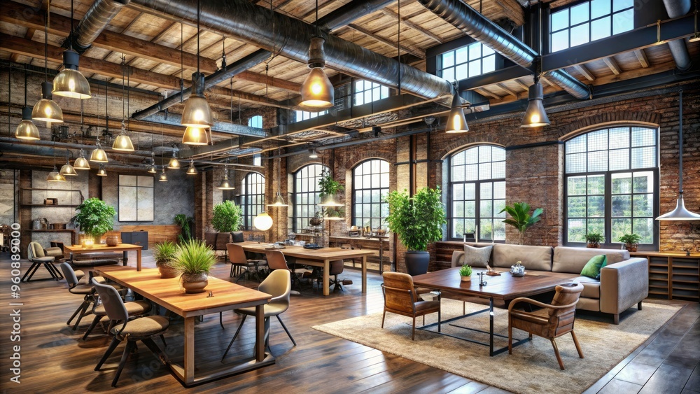 industrial loft converted startup hub exposed ductwork reclaimed wood Edison bulbs hipster vibe laid-back creative freedom innovation hub modern entrepreneur spirit industrial loft converted startup hub exposed ductwork reclaimed wood Edison bulbs hipster vibe laid-back creative freedom innovation hub modern entrepreneur spirit