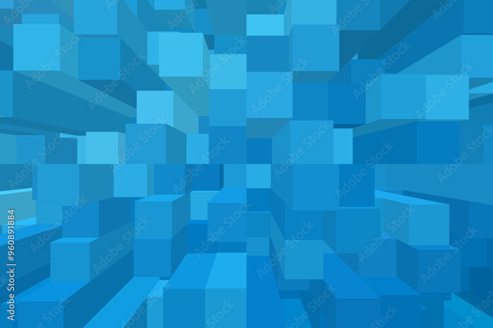 blue abstract geometric background. blue abstract geometric background.