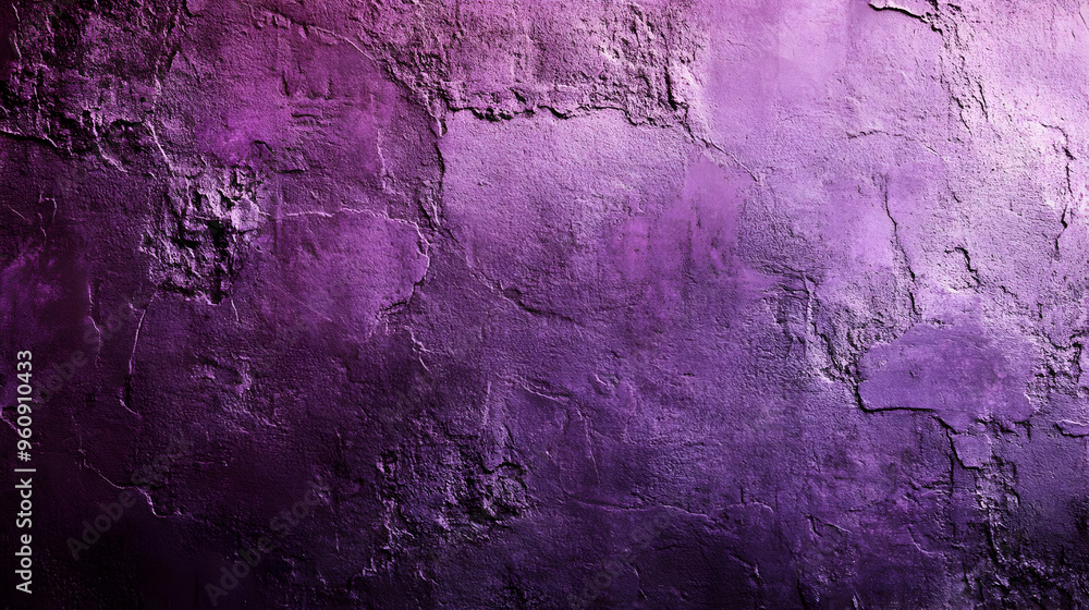 Fototapeta premium Purple Grunge Wall Texture Background
