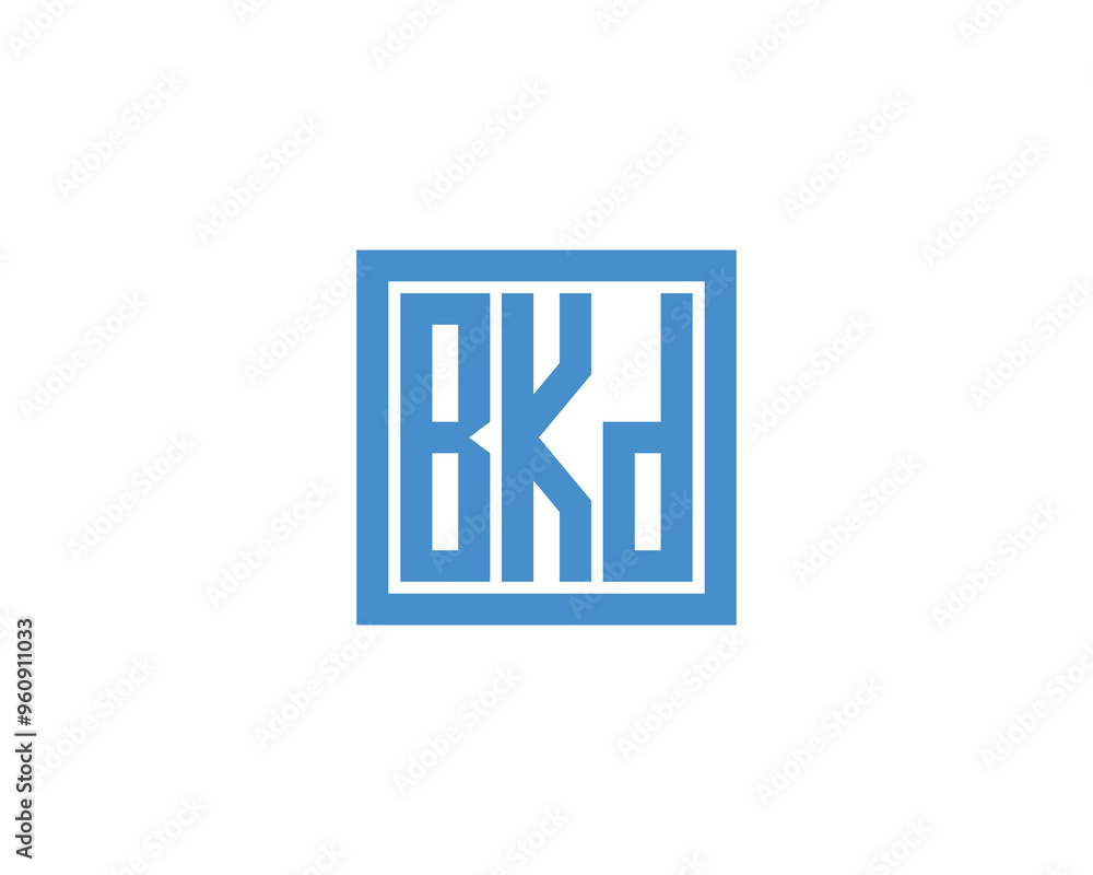 BKD logo design vector template. BKD BKD logo design vector template. BKD