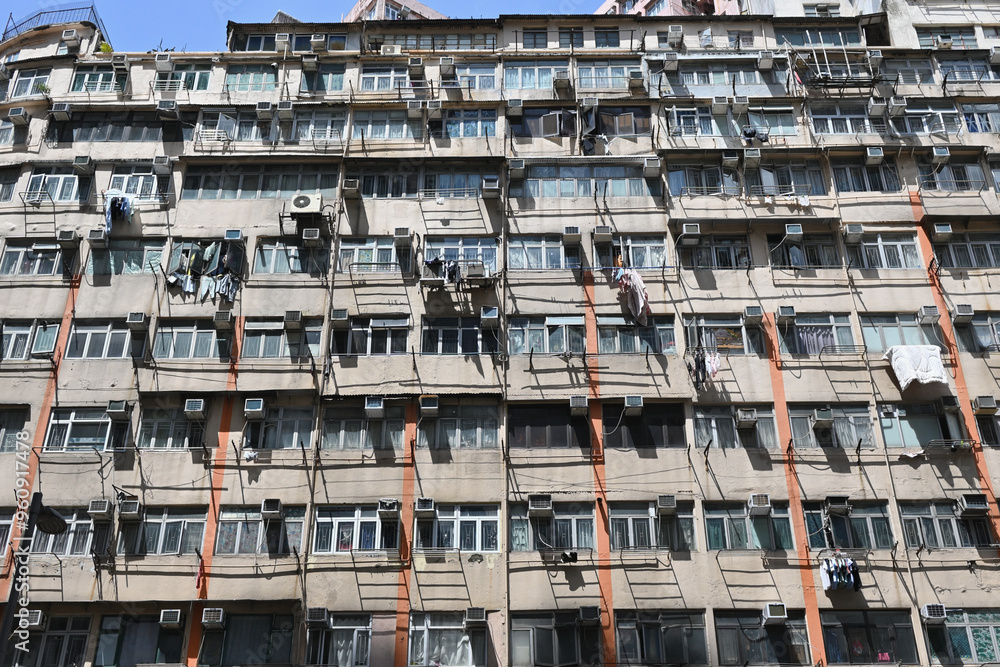 香港の昔ながらの建物 香港の昔ながらの建物