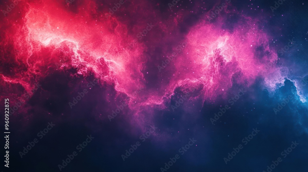 A vibrant cosmic display of stars and nebulae in a captivating blend of pink, purple, and blue hues. A vibrant cosmic display of stars and nebulae in a captivating blend of pink, purple, and blue hues.