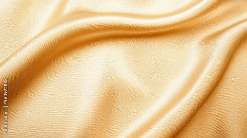 Fototapeta premium Golden Fabric Texture Background