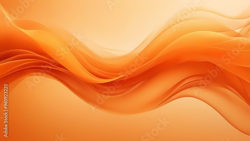 abstract orange wave background