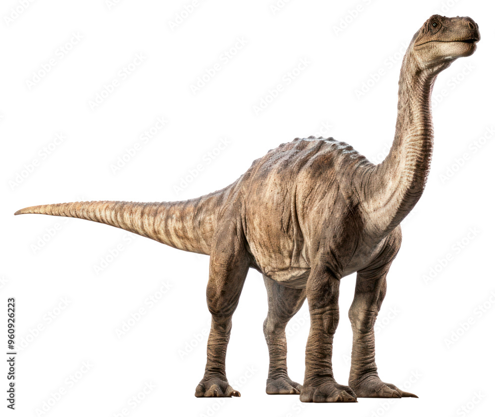 Naklejka premium PNG Dinosaur animal wildlife standing.