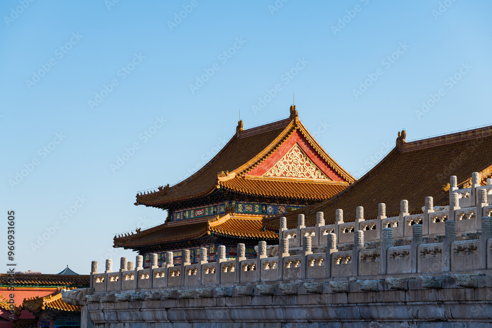 China Beijing Palace Museum Ancient Architecture Landscape China Beijing Palace Museum Ancient Architecture Landscape