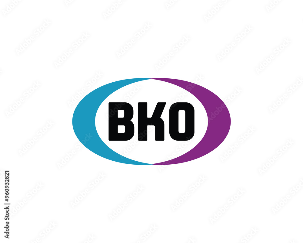 BKO logo design vector template, BKO BKO logo design vector template, BKO