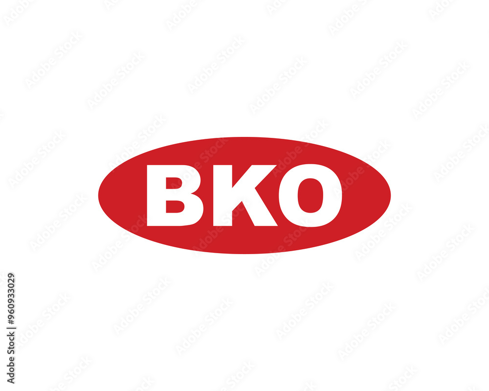 BKO logo design vector template, BKO BKO logo design vector template, BKO