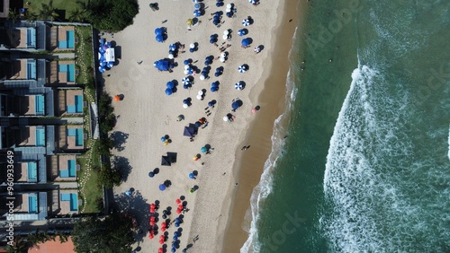 Fotos de drone praia de maresias, litoral de sao paulo. Drone photo