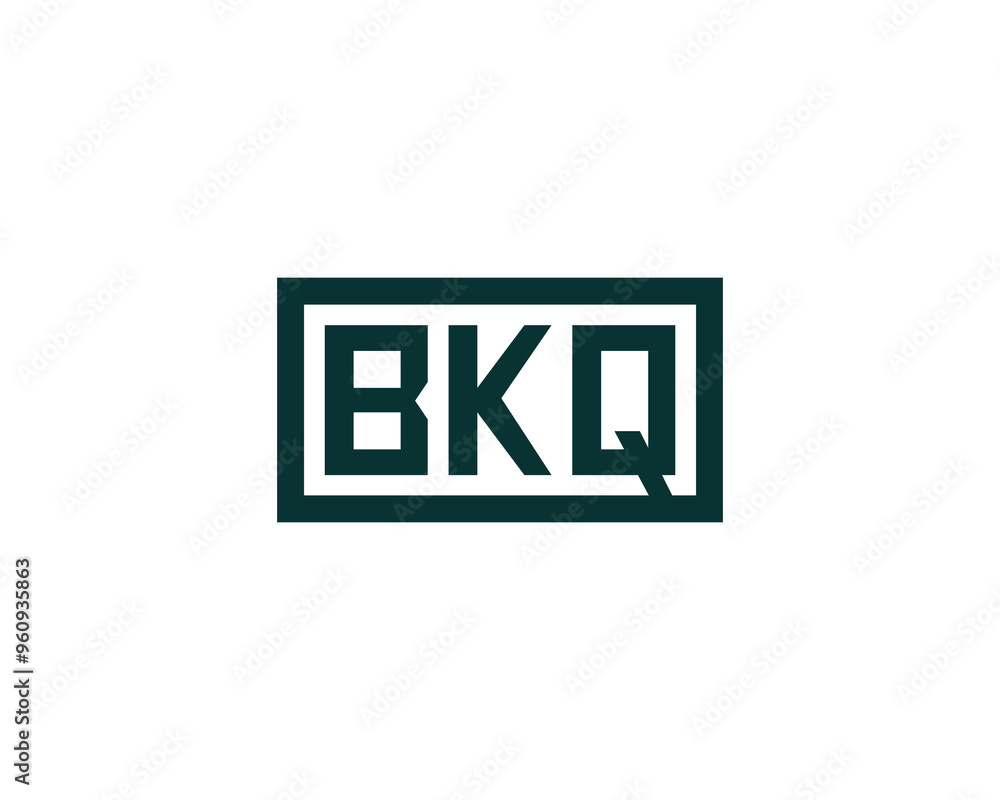 BKQ logo design vector template. BKQ BKQ logo design vector template. BKQ