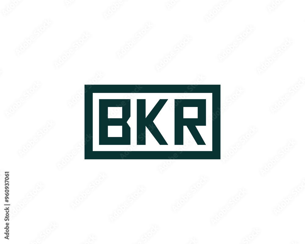 BKR logo design vector template. BKR BKR logo design vector template. BKR
