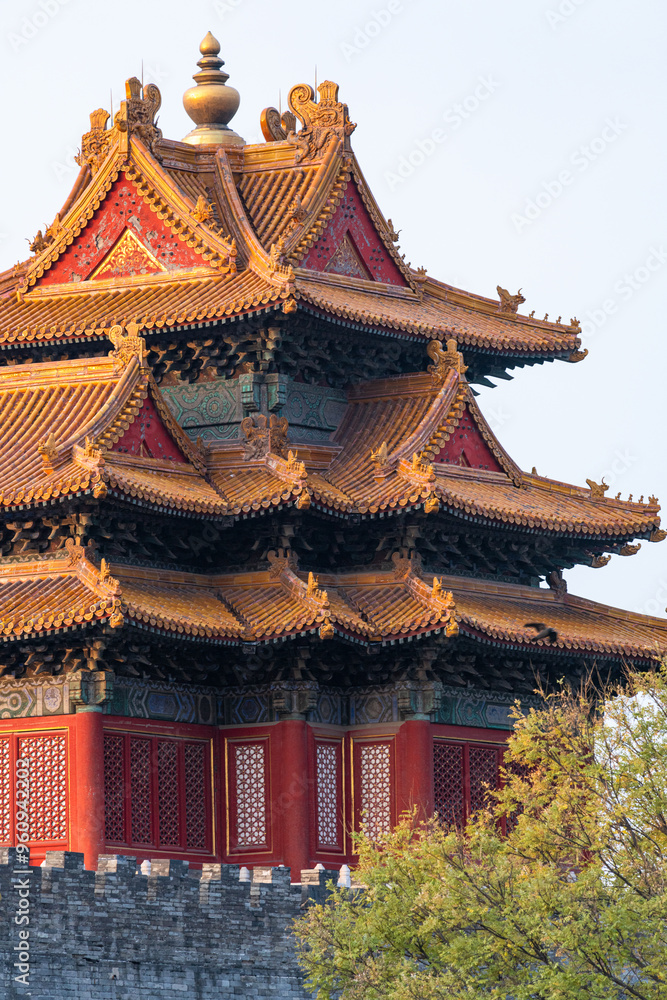Obraz premium China Beijing Palace Museum Ancient Architecture Landscape