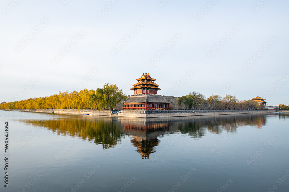 Fototapeta premium China Beijing Palace Museum Ancient Architecture Landscape
