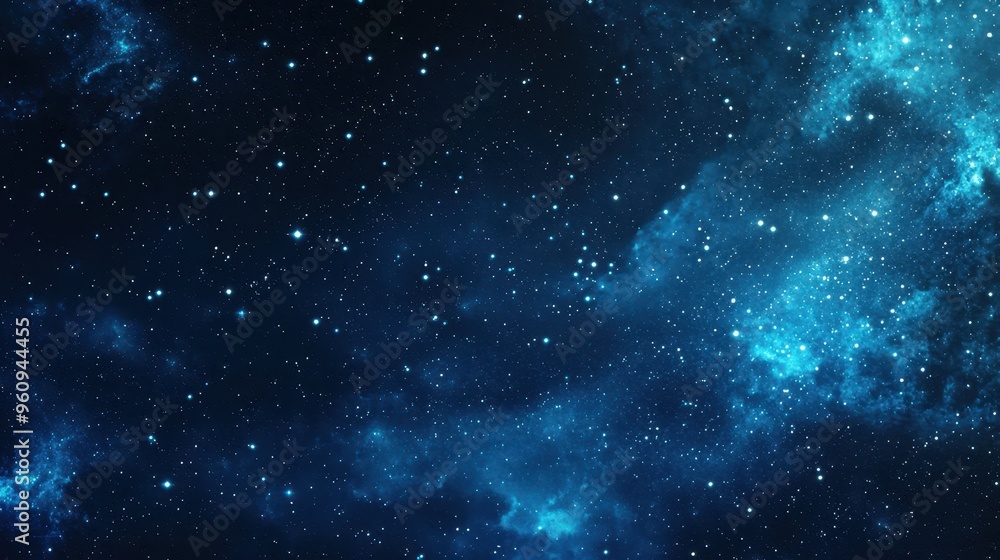 Night Sky with Stars and Nebula Night Sky with Stars and Nebula