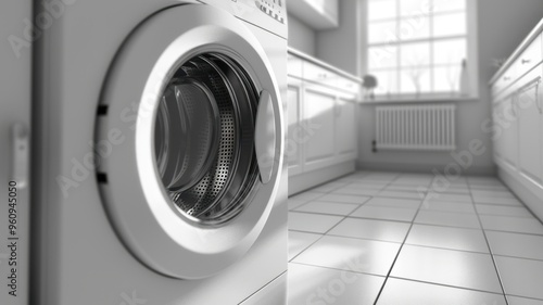 Washing Machine: An appliance designed to wash clothes, featuring various settings for different fabrics and soil levels. Available in front-loading or top-loading options. 