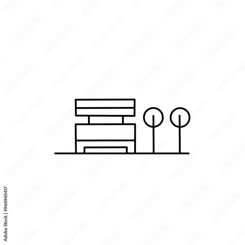 green city building icon green city building icon