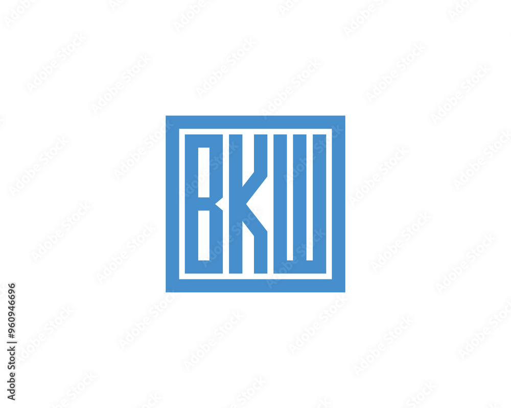 BKW logo design vector template. BKW BKW logo design vector template. BKW
