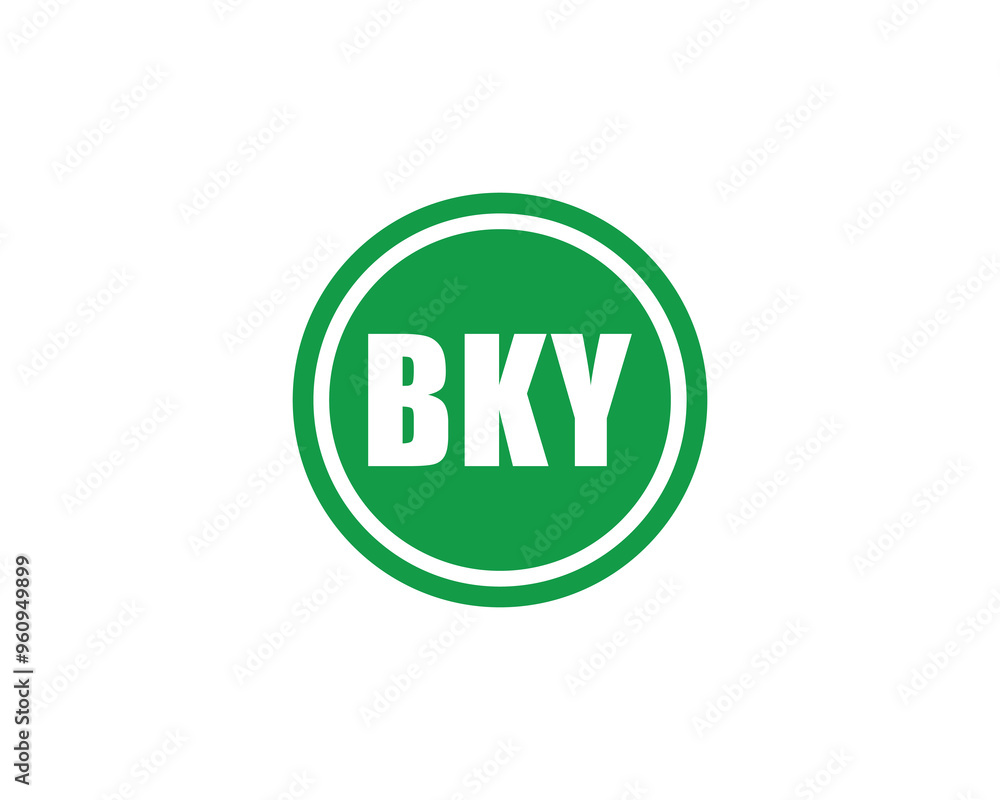 BKY Logo design vector template. BKY BKY Logo design vector template. BKY