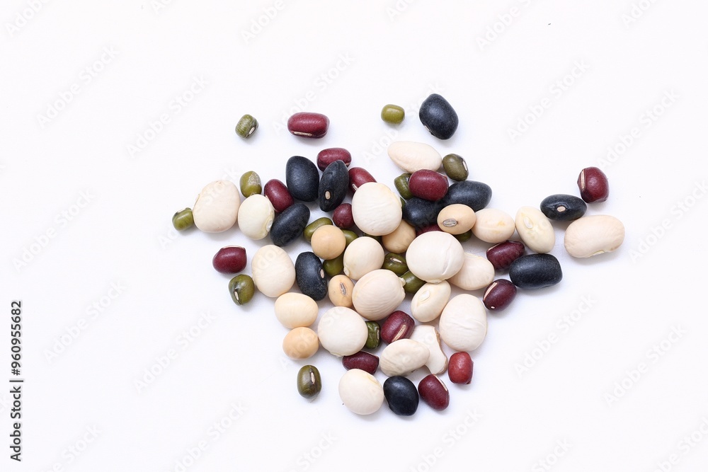 eyed peas on white background eyed peas on white background