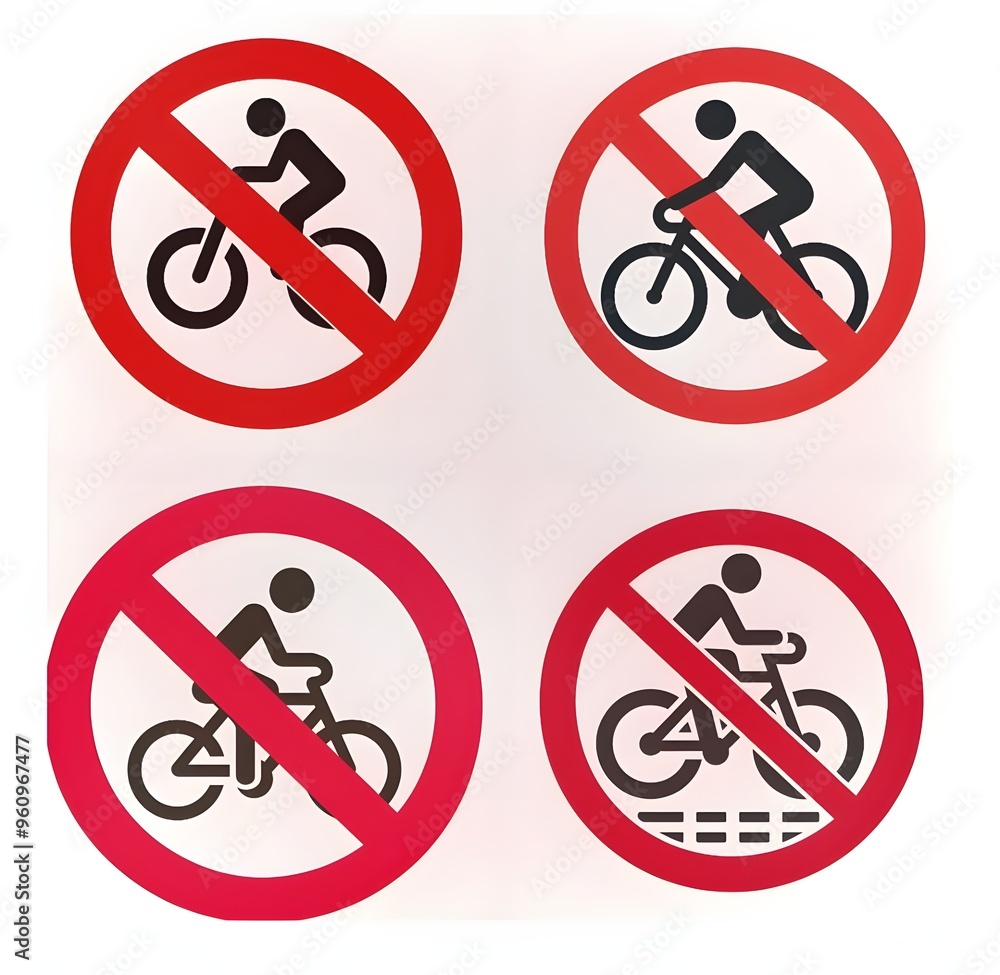 No cycling sign sheet No cycling sign sheet