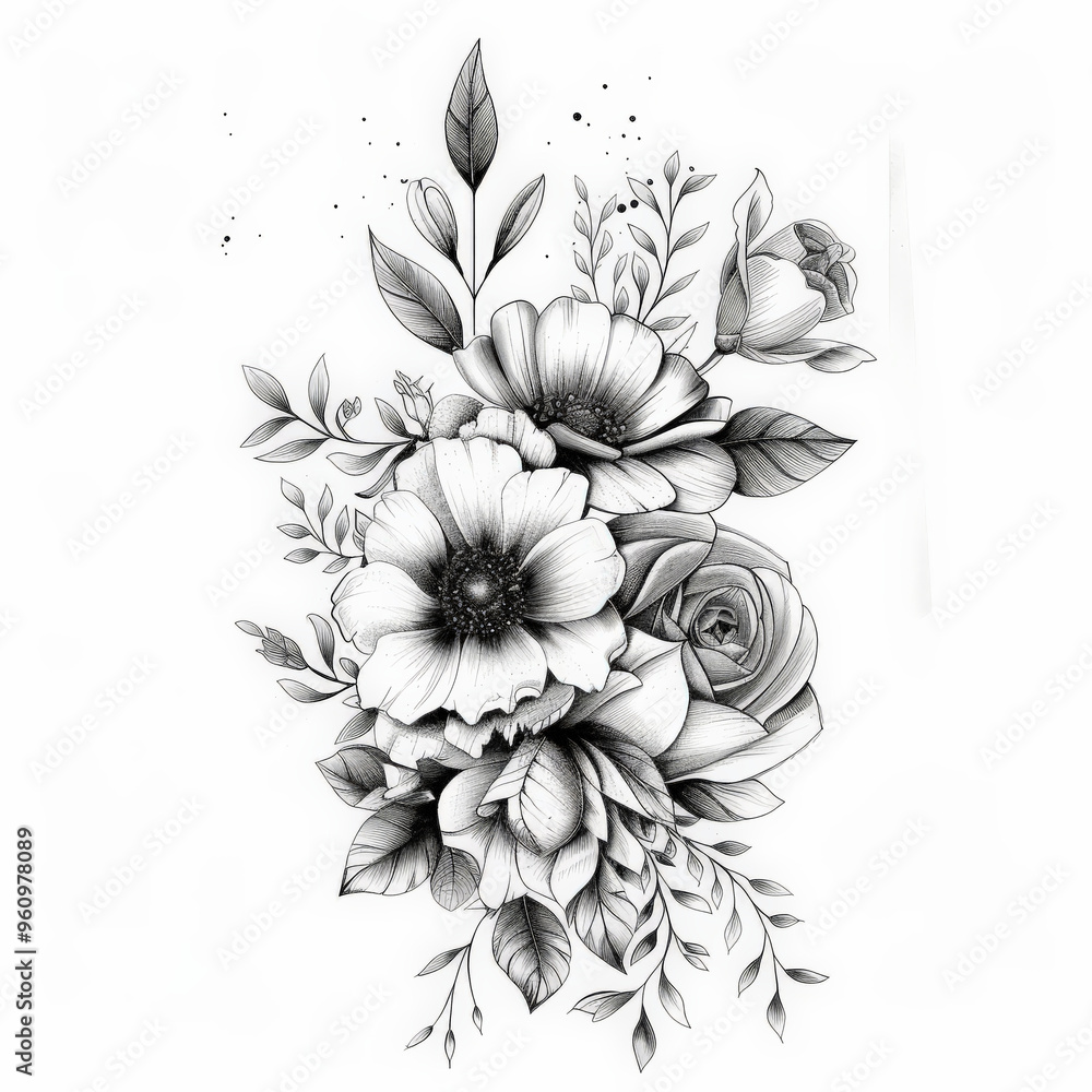 flower, draw, vector, black art, tattoo style, tattoo, floral, illustration, pattern, leaf, nature, vintage, drawing, sketch, plant, design, art, decoration, branch, rose, blossom, element, black, wed flower, draw, vector, black art, tattoo style, tattoo, floral, illustration, pattern, leaf, nature, vintage, drawing, sketch, plant, design, art, decoration, branch, rose, blossom, element, black, wed