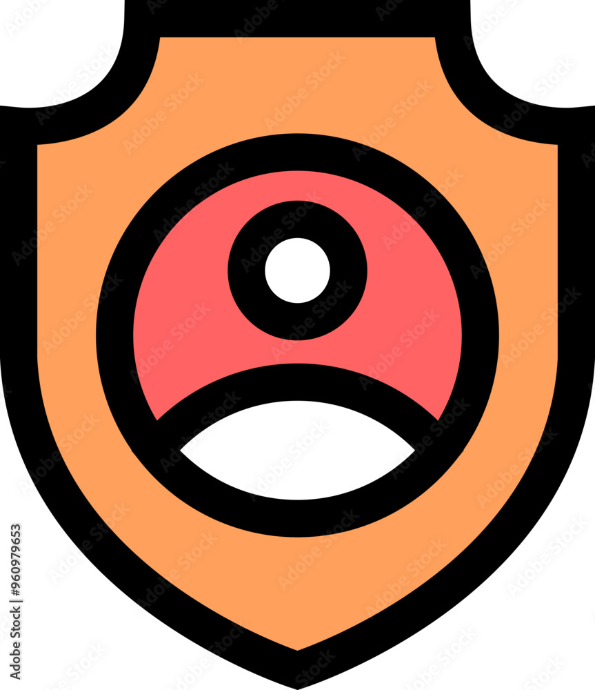 Internet Security Icon Vector