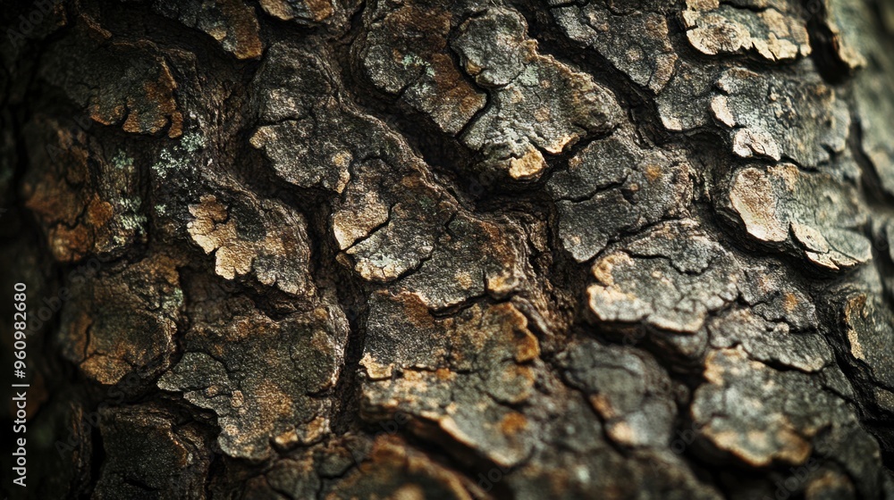 A close-up of tree bark, showing its rough texture and intricate patterns. A close-up of tree bark, showing its rough texture and intricate patterns.