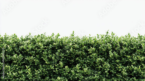 Wallpaper Mural Bush or shrub wall isolated on white background for graphic design. Torontodigital.ca