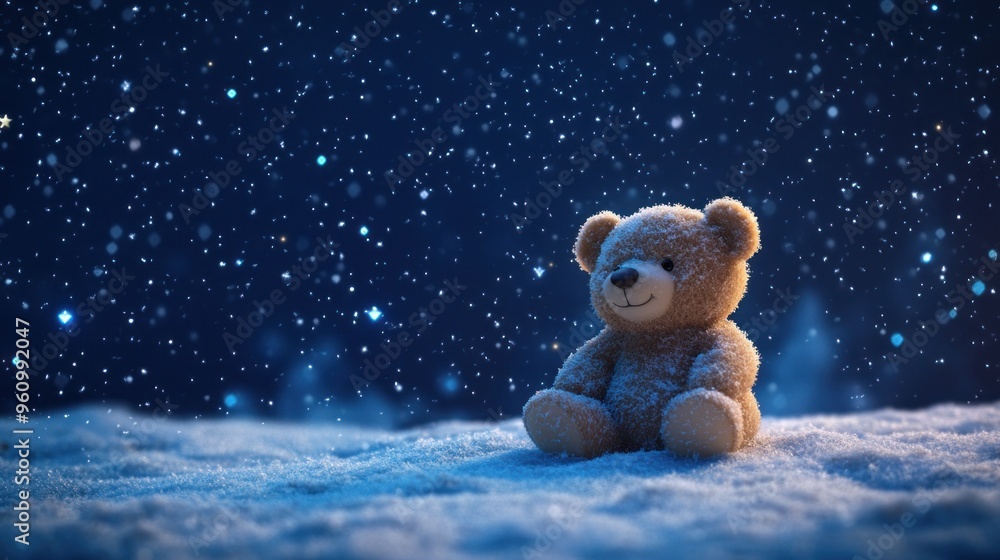 Teddy Bear in Winter Wonderland Teddy Bear in Winter Wonderland