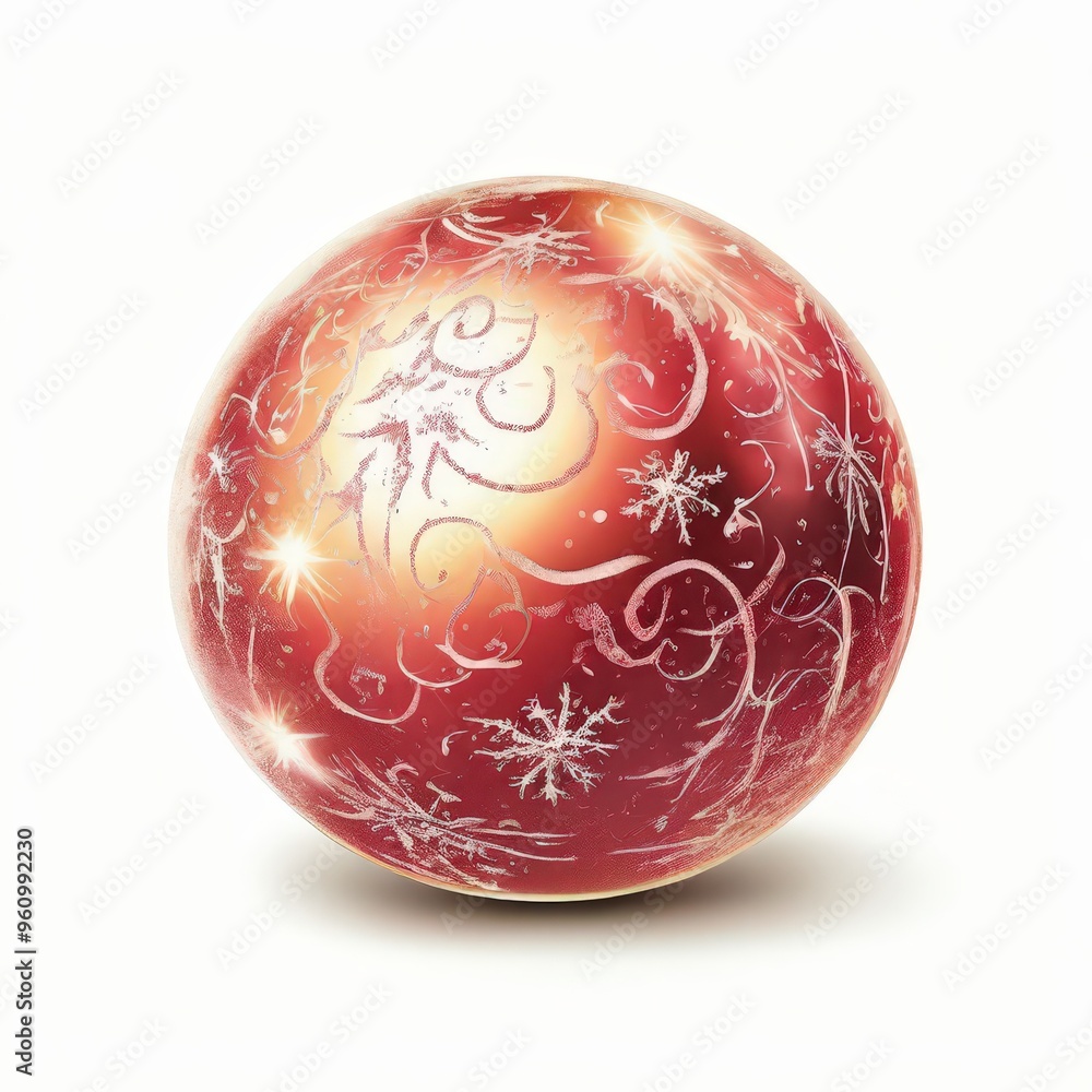 the AI Image Generator, Christmas ornament isolated the AI Image Generator, Christmas ornament isolated