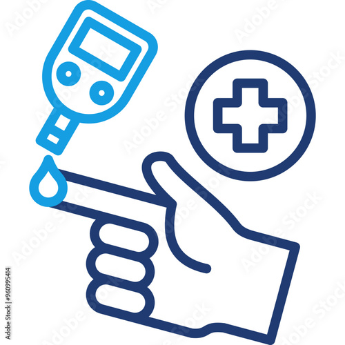 Diabetes Test Icon