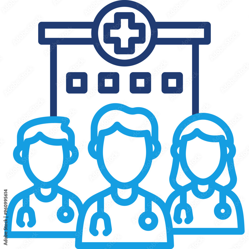 Medical Staff Icon Medical Staff Icon