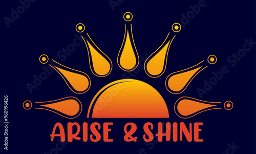 Billede på lærred Arise and Shine