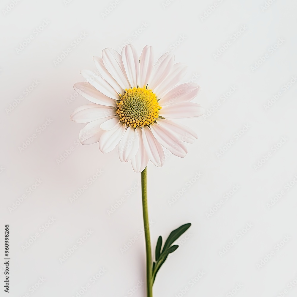 Naklejka premium Daisy isolated on white background AI Generated