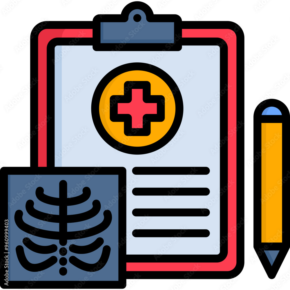 Fototapeta premium Radiology Department Icon