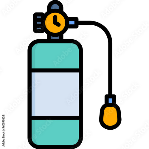 Oxygen Tank Icon